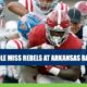 Ole Miss Rebels vs. Arkansas Razorbacks Betting Information and Odds