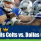 Indianapolis Colts vs Dallas Cowboys