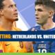 2022 World Cup Betting Netherlands vs. United States