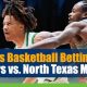 UAB Blazer vs North Texas Mean Green