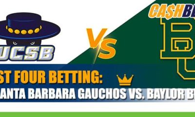UC Santa Barbara Gauchos vs. Baylor Bears Betting Odds by CashBet Sportsbook